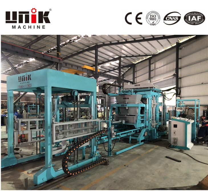 Máy gạch xi măng khối