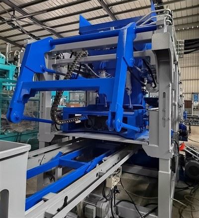 Máy ép khối thủy lực xi măng