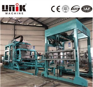 Máy làm khối bê tông lồng vào nhau