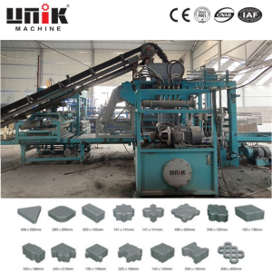 Máy khối xi măng khóa liên động